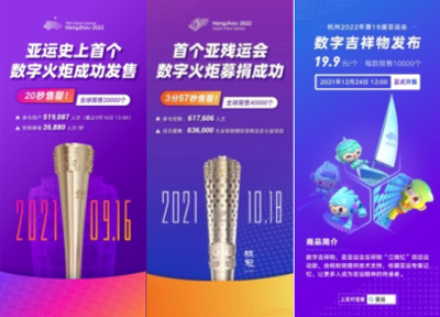 亞運在中國 數字特許商品上線，珍藏賽事中的中國故事